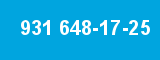 931 648-17-25 931 648-17-25